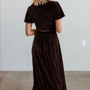 Baltic Born Andi Velvet Wrap dress